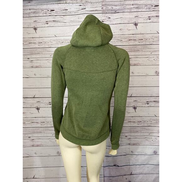 NIKE TECH FLEECE WINDRUNNER Jacket HOODIE GREEN size XS - Picture 7 of 12